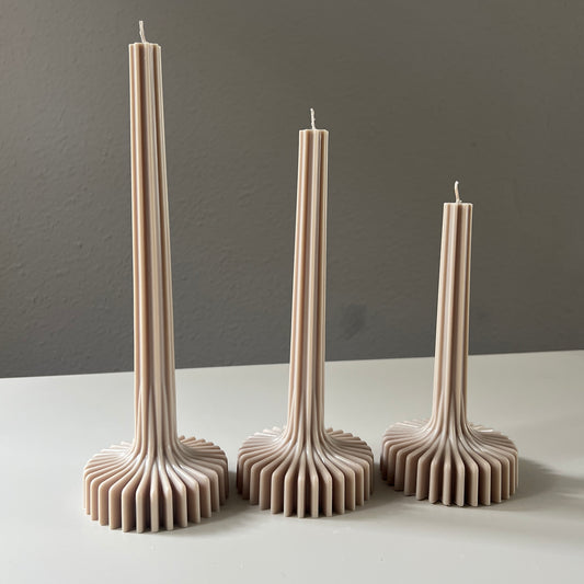 Fylda Mose Kerzen Rapswachs natur design
